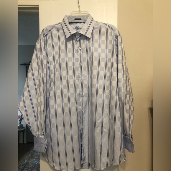 Bugatchi Men’s button-down, long-sleeve shirt. Size XL. Classic fit. - Picture 1 of 6